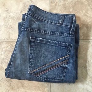 Seven high waisted jeans: